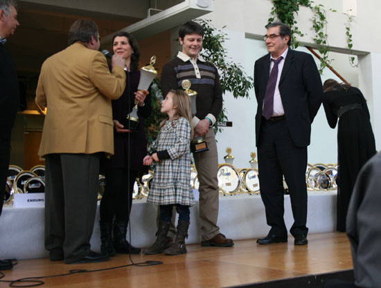 Remise des troph&eacute;s